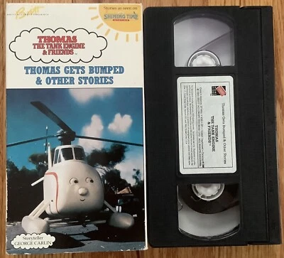 Thomas Tank Engine & Friends • Thomas Gets Bumped • VHS Video • George Carlin - Image 1 of 2