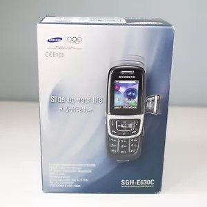 Samsung SGH-E630C Cell Phone GSM Black 2004 Olympics Partner Worldwide - Picture 1 of 4