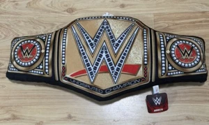 WWE WORLD WRESTLING ENTERTAINMENT PLUSH UNDISPUTED CHAMPION BELT BLEACHER BUDDY - Bild 1 von 5