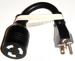 NEMA 5-20P to L5-20R Power Extension Adapter Cord 20A 12AWG Tripp Lite P044-06I - Picture 1 of 2