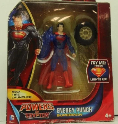 Powers of Krypton Energy Punch 超人收藏品雕像 — 第 1/2 张图片