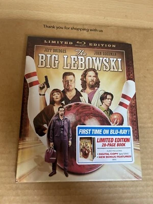 The Big Lebowski (1998) US Reg Free Blu Ray Digibook NEW & SEALED Coen Brothers - Image 1 of 3