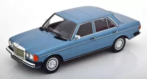 1/18 KK-SCALE DIE-CAST MERCEDES BENZ - E-CLASS 230E (W123) 1975 - Light Blue Met - Bild 1 von 5