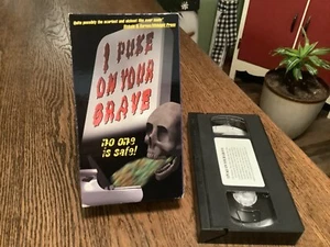 I Puke On Your Grave VHS DMN Entertainment Splatter Gore Used Super Rare Horror - Bild 1 von 2