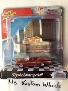 johnny lightning 1/64 🇨🇵 Diorama 1959 Chevy Impala Convertible - Imagen 1 de 7