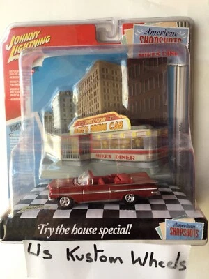 johnny lightning 1/64 🇨🇵 Diorama 1959 Chevy Impala Convertible  - Photo 1/4
