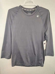Lot of 2 Champion Men's XL  Gray 3/4 Sleeve Compression Tee 2611TU NWT - Picture 1 of 4