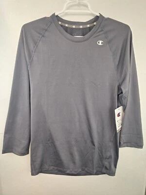 Lot of 2 Champion Men's XL  Gray 3/4 Sleeve Compression Tee 2611TU NWT - Image 1 of 4