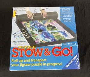Ravensburger Stow & Go tappetino portaoggetti puzzle arrotolabile 46" x 26" NUOVO SPEDIZIONE VELOCE - Foto 1 di 7