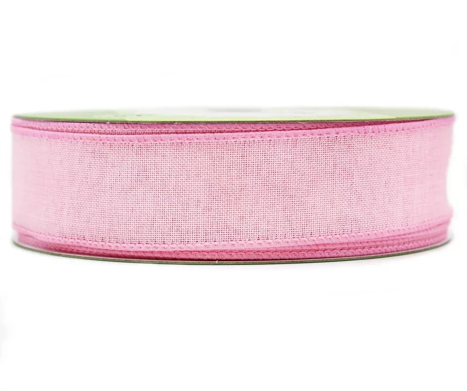 Member's Mark Pink Wire Edge Ribbon 1.5" x 50 yards - Image 1 of 2