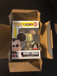 Funko Pop! Disney: Melocotones y crema exclusiva de Mickey Mouse 90 aniversario - Imagen 1 de 1