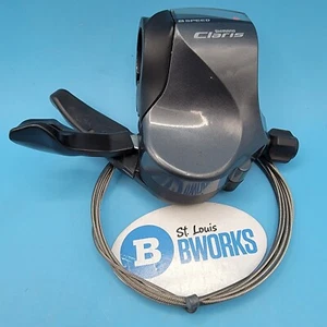 Shimano Claris Right Shift Lever SL-R2000 Trigger 8 Speed New w/ New Cable a27 - Picture 1 of 7