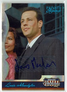 2008 Donruss Americana Private Signing Auto Card 173 Louis Mandylor #243/380