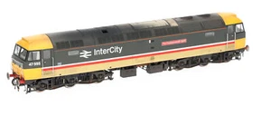 HEL4724 Heljan OO Gauge Class 47 555 'The Commonwealth Spirit' Weathered - Picture 1 of 1
