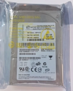 36.4 GB IBM 90P1312 ST936701LC 10K RPM SCSI U320 80pin Nhs 2.5 " Hard Drive New - Picture 1 of 1