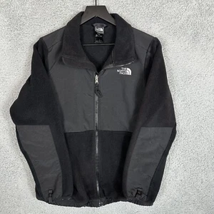The North Face Denali Jacket Girls XL Black Fleece Coat Youth - Picture 1 of 7
