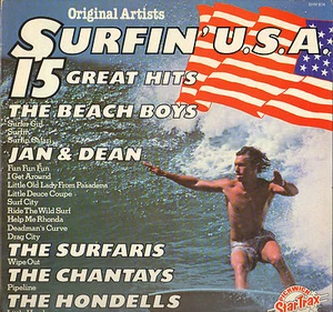 COMPILATION "SURFIN' USA" VOCAL & INSTRUMENTAL ROCK LP PICKWICK - Picture 1 of 2