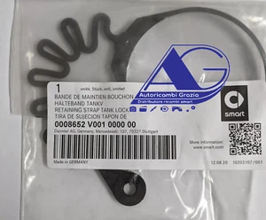 1PZ CAVETTO FASCIA FISSAGGIO TAPPO CARBURANTE BENZINA SMART FORTWO 451 ORIGINALE - Bild 1 von 1