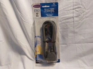 Belkin 10' Pro Series Direct Cable PC File Transfer DB25 Male/Male Parallel NEW - Picture 1 of 8
