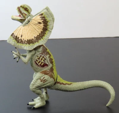 2015 Hasbro Jurassic Park World Dilophosaurus Toy Dinosaur Figure Works - Image 1 of 4
