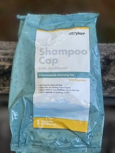 Lot of 10- Stryker 7909 Sage Shampoo Cap with Conditioner. No Rinse Required - Picture 1 of 3
