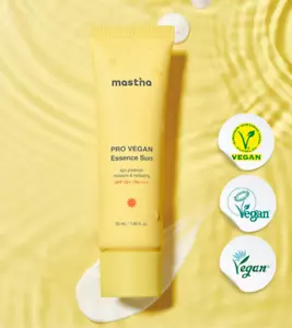 Mastina Pro Vegan Essence Sun 50ml SPF50+ PA++++ K-Beauty - Picture 1 of 10