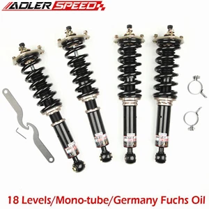 Coilovers For 92-01 Toyota Chaser (JZX90/JZX100) 18 Level Adj. Height Suspension - Picture 1 of 6