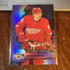 Mathias Brome 2020 Skybox Metal Universe Rookies Purple Spectrum /199 Rookie RC - Picture 1 of 3
