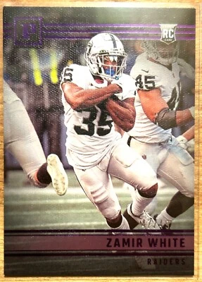 2022 Panini Chronicles - Zamir White - Rookie Purple SP /49 #PA-21 - Image 1 of 2