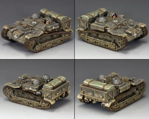 KING & COUNTRY 2. WW DEUTSCHE ARMEE WS281 RENAULT USA GEPANZERTER TRÄGER SET NEU IN VERPACKUNG - Bild 1 von 1
