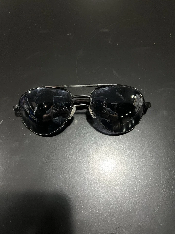 Foster Grant Adventurer 1 FGC Black Aviator Sunglasses - Image 1 of 3
