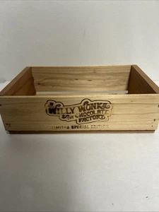 Caja de viñedo de madera Willy Wonka & The Chocolate Factory edición especial limitada - Imagen 1 de 5