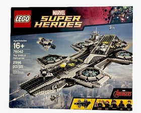 Lego Marvel 76042 SHIELD Helicarrier NEW SEALED +Power Functions Light Kit