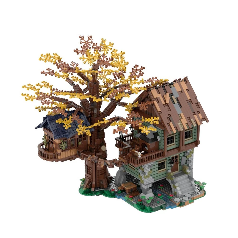 Compatible Modular Lonely Hut Treehouse Model Building Toys Set 3283 - Image 1 of 1