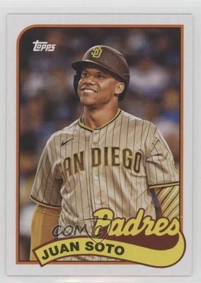 2023 Archives 1989 Topps Doubleheaders Juan Soto Fernando Tatis Jr #89DH-14 - Image 1 of 2