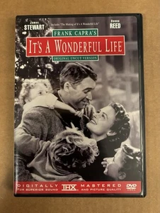 It's A Wonderful Life (1946) DVD, Original Uncut Version, THX, Christmas - Picture 1 of 4