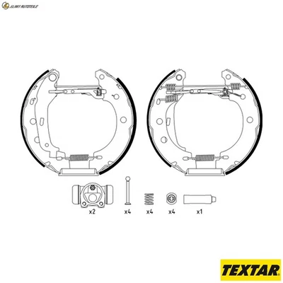 BREMSBACKENSATZ 84052800 FÜR RENAULT KANGOO/Express/Rapid NISSAN 1.5L 4cyl 1.5L - Bild 1 von 4