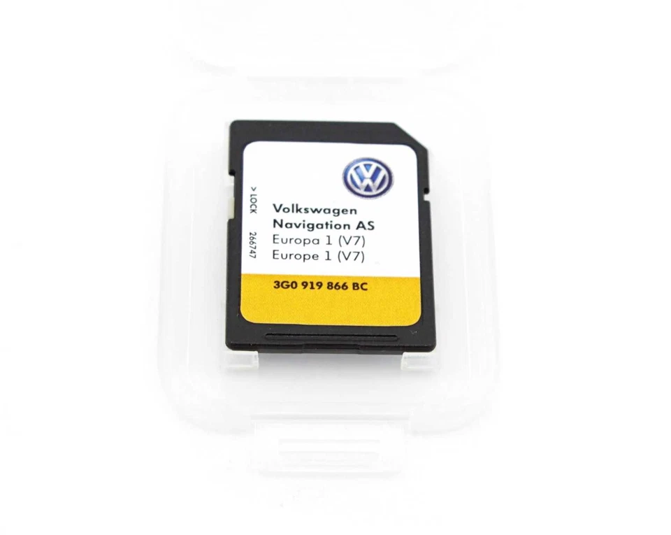SD Karte V7 Europa 1 MIB2 Kartenmaterial Maps Karten 🚗 VW Discover Media - Bild 1 von 1