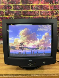 Dell E771p 17" CRT VGA monitor computer 1280 x 1024 @ 60 Hz - retro gaming - Foto 1 di 13