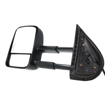Espejo retrovisor eléctrico para Chevy Silverado 1500 2007-2013 remolque izquierdo manual plegable texturizado Foto 1 de 4