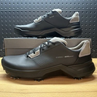 ECCO Golf Biom G5 Shoes Black Waterproof Gore-Tex Spikes EU 46 Men’s 12 - 12.5 - Image 1 of 4