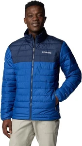 NEW Men's Columbia Powder Lite II Jacket Blue Size Medium MSRP $165.00 - Picture 1 of 14