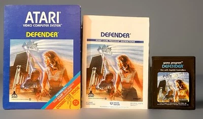 Defender Atari 2600 with Box and Instruction Manual - Image 1 of 4