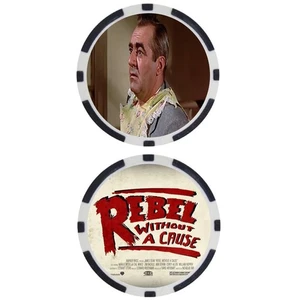 REBEL WITHOUT A CAUSE – FRANK STARK – JIM BACKUS - POKER CHIP - Picture 1 of 2