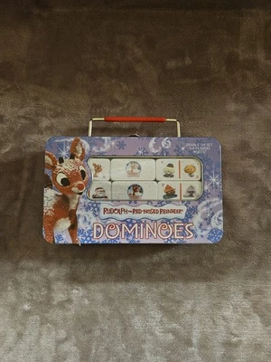 Jogo de dominó Rudolph The Red Nosed Reindeer - USAopoly  - Imagem 1 de 4