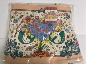 Brighton FSHSTA SIREN’S SONG Canvas Tote Bag MSRP $150 In Original Packaging - Picture 1 of 7