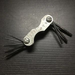 Vintage General No. 894 9-Schlüssel Sechskantschlüssel Set Made in USA 3,25" L - Bild 1 von 4