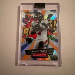 Wild Card Bucky Irving Comix Alumination Limited Edition 3/25 Rookie - Picture 1 of 2