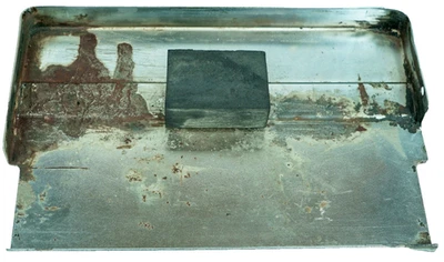 Harley Electra Glide Touring 1980 FLHT OEM panel de cubierta de batería eléctrica 1353 Foto 1 de 4