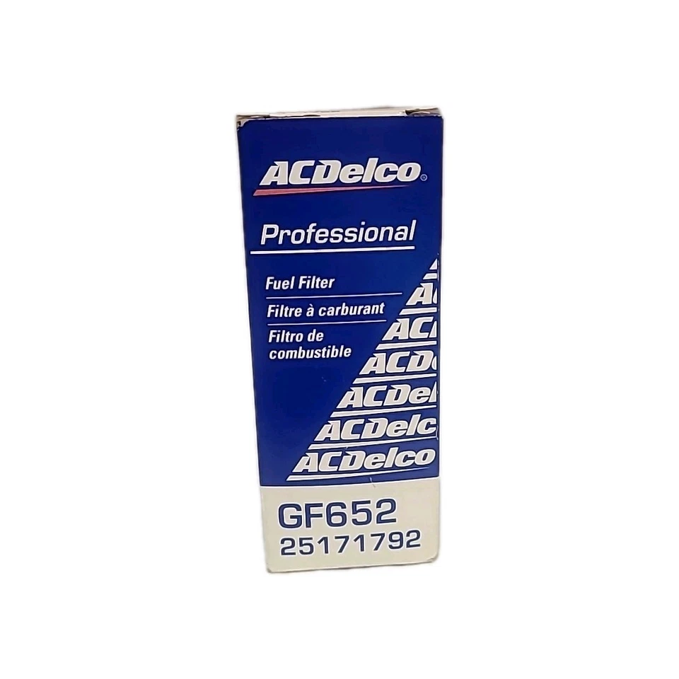 AC Delco Fuel Filter GF652 Chevrolet GMC Pontiac Oldsmobile 1983-2005 New! - Image 1 of 4